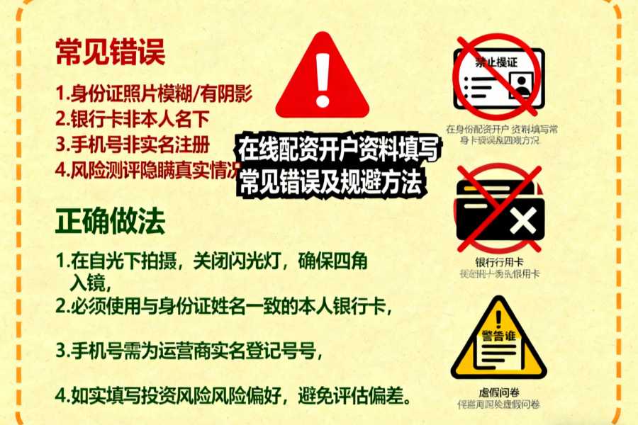 在线配资开户资料是什么？有哪些？怎么填？