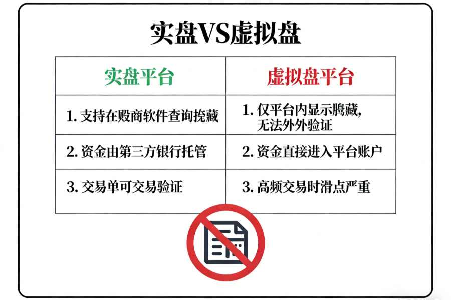 配资平台实盘VS虚拟盘怎么判断？